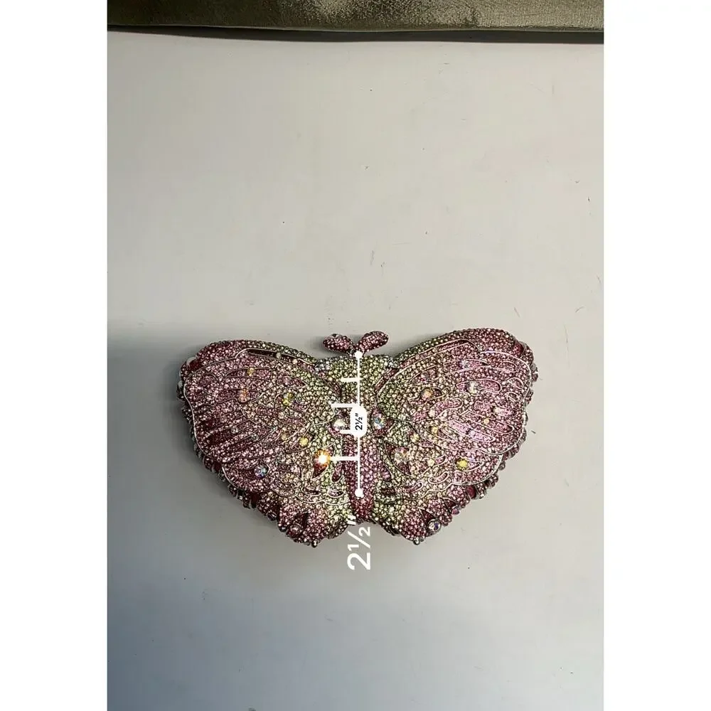 Butterfly FLY AWAY BLING LUXE CLUTCH